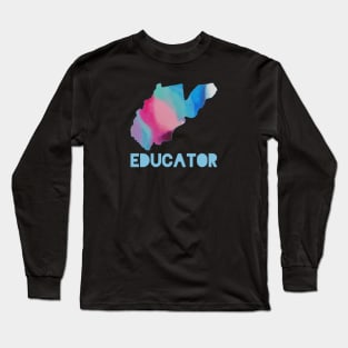 West Virginia Educator Long Sleeve T-Shirt